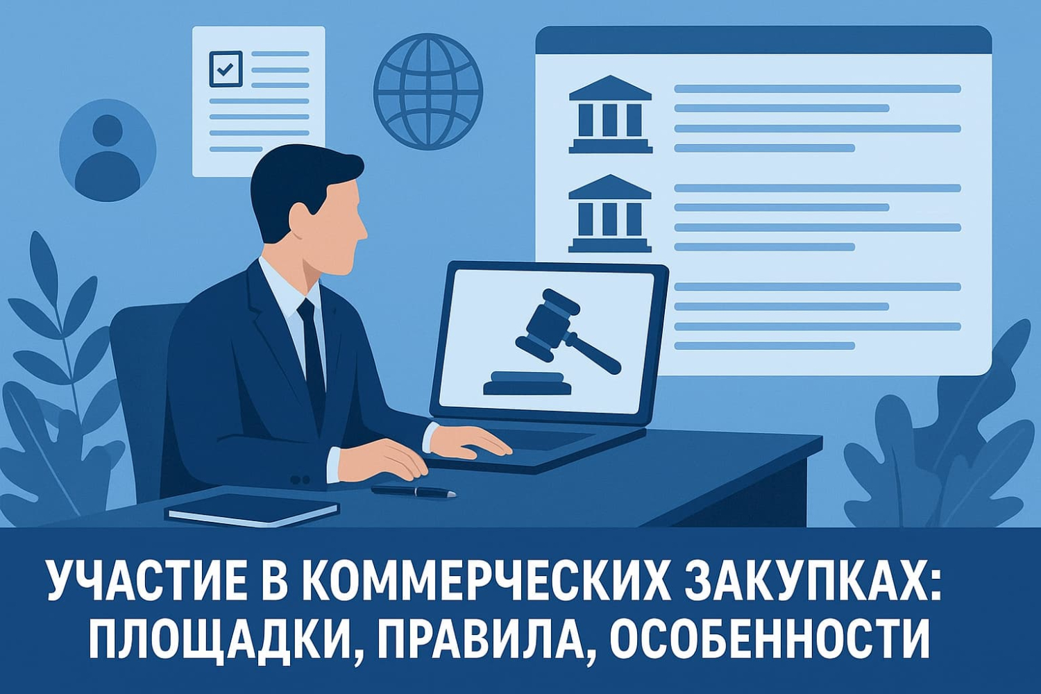 Участие в коммерческих закупках: площадки, правила, особенности